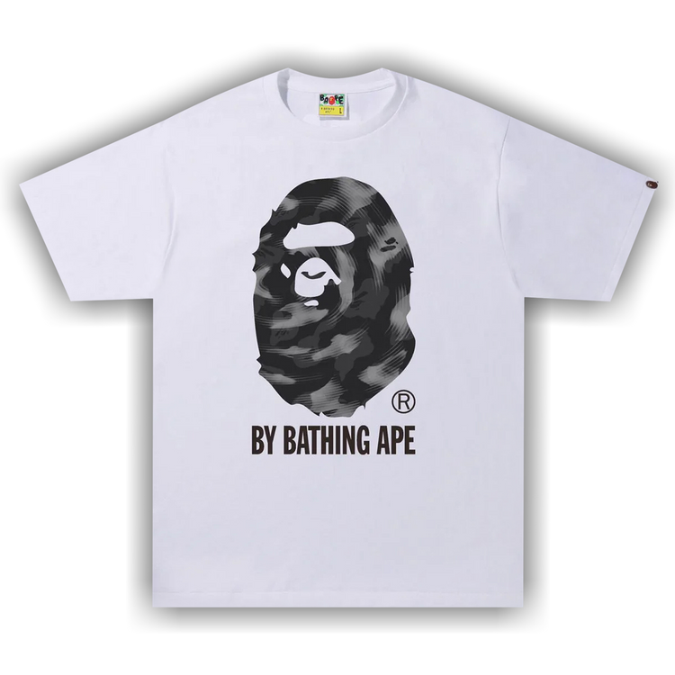 Buy BAPE Stroke Camo By Bathing Ape T-Shirt 'White/Black' 1I30