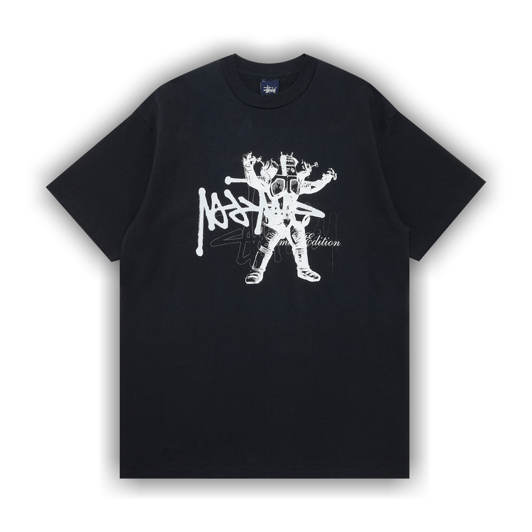Buy Stussy Made In Usa Robot Man Limited Edition Tee 'Black 