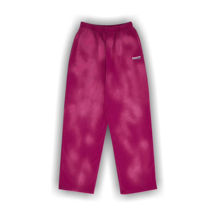 ボトムスその他 BALENCIAGA FW24 Fuchsia velvet joggers (791750TQVX4 5803) Balenciaga Fuchsia Velvet Joggers (BALENCIAGA/フィットネス