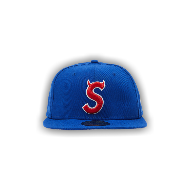 Supreme S Logo New Era 'Royal' | GOAT