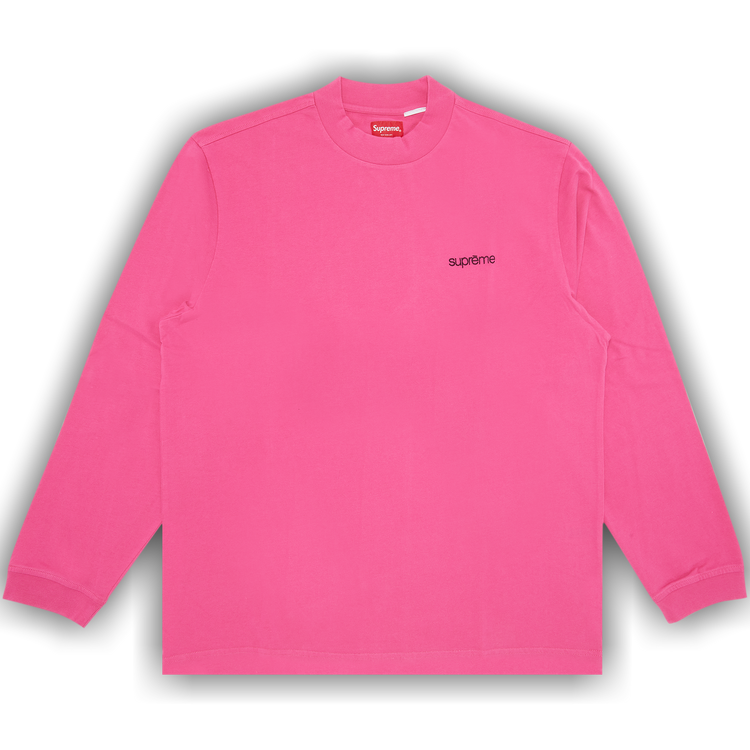 Supreme pink long sleeve hotsell