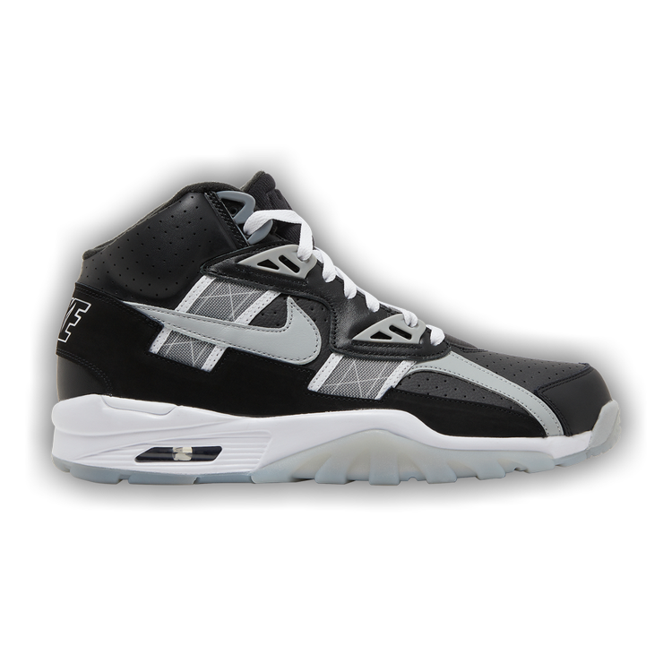 Nike Boys Air Trainer GS Bo Jackson Shoes Dark Grey / Black Midnight Navy  SZ 6 Y