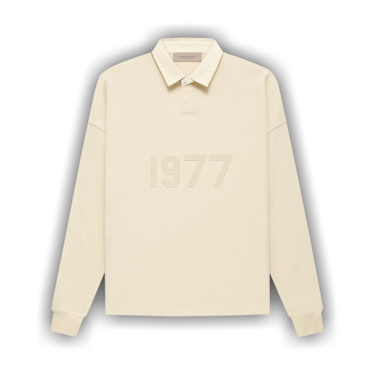 Fear of God Essentials Henley Rugby 'Egg Shell'