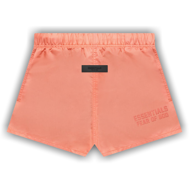 Buy Fear of God Essentials Running Shorts 'Coral' - 160SU222022F