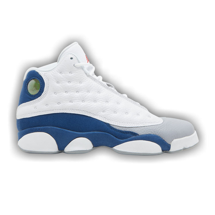 Big Kid's Jordan 13 Retro French Blue White/Fire Red-French Blue (DJ3003  164) - 6.5 