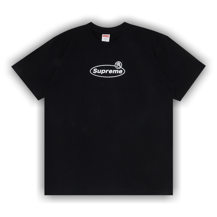 Buy Supreme Warning Tee 'Black' - FW22T37 BLACK | GOAT
