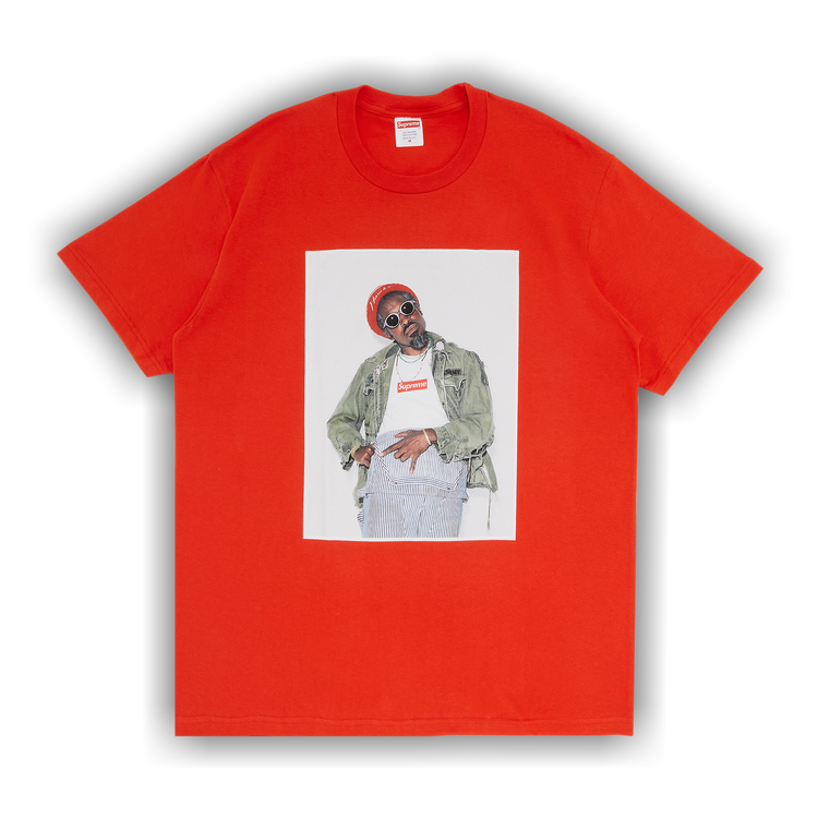 新発売】 Supreme André 3000 Tee Tシャツ/カットソー(半袖/袖なし