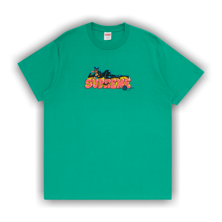 Buy Supreme Catwoman Tee 'Green' - FW22T35 GREEN | GOAT
