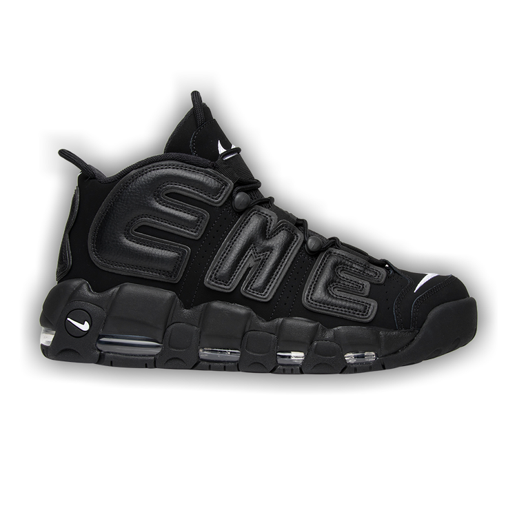 Size 11.5 Nike Air More Uptempo Tri-Color 2017 Black White Gray Air Jordan