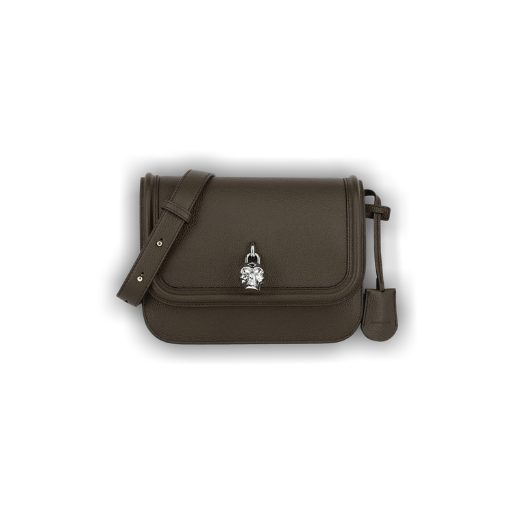 Buy Alexander McQueen Skull Padlock Shoulder Bag 'Green