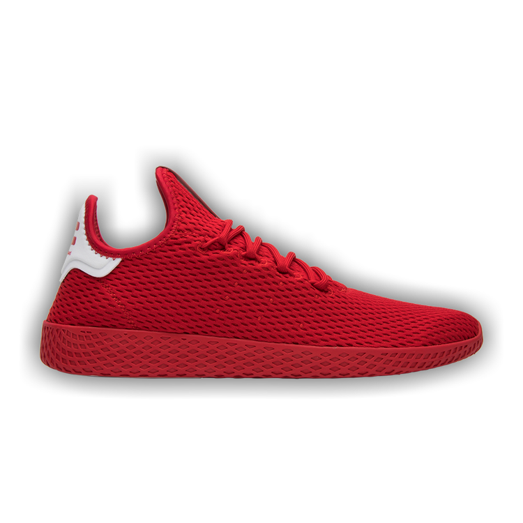 Men's Adidas X Originals Tennis Hu Pharrell Williams Scarlet Red 2017 Size  11