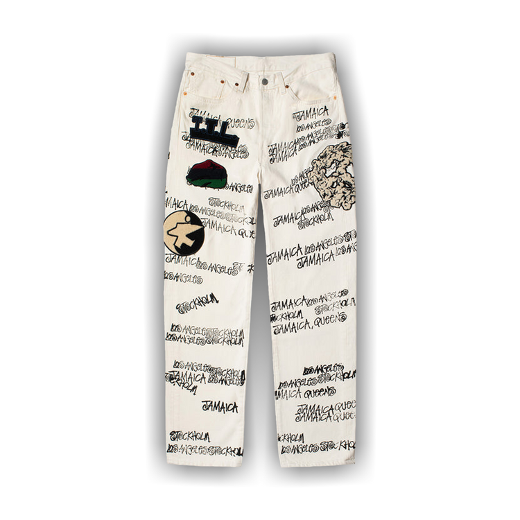 Buy Stussy x Denim Tears x Our Legacy TTL 501 Jean 'White