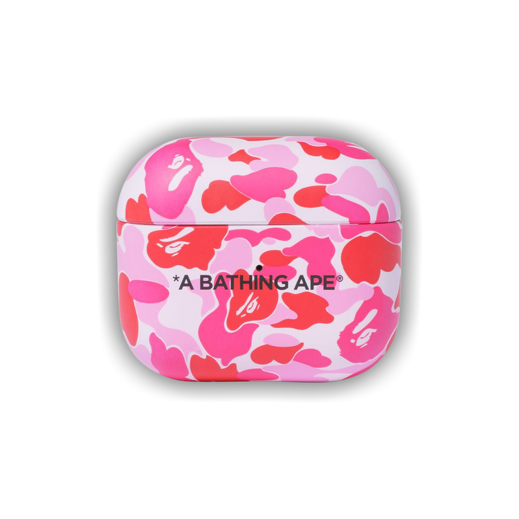 Buy BAPE ABC Camo Airpods Case 'Pink' - 1H70 182 078 PINK | GOAT UK