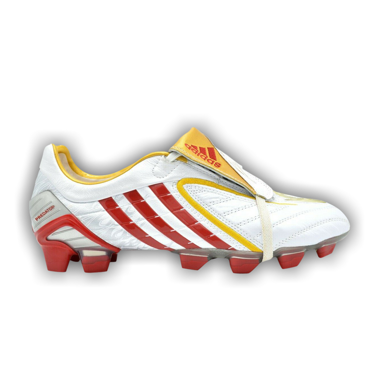 Buy Adidas Predator Powerswerve TRX FG 'White Red Gold' - 98646