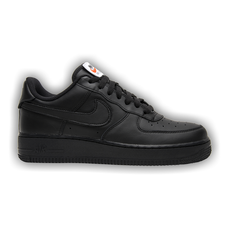 LOW CLASSIC 着用回数1回 ブラック Ssize Nike Air Force 1 Low Leather Black White Swoosh Classic All