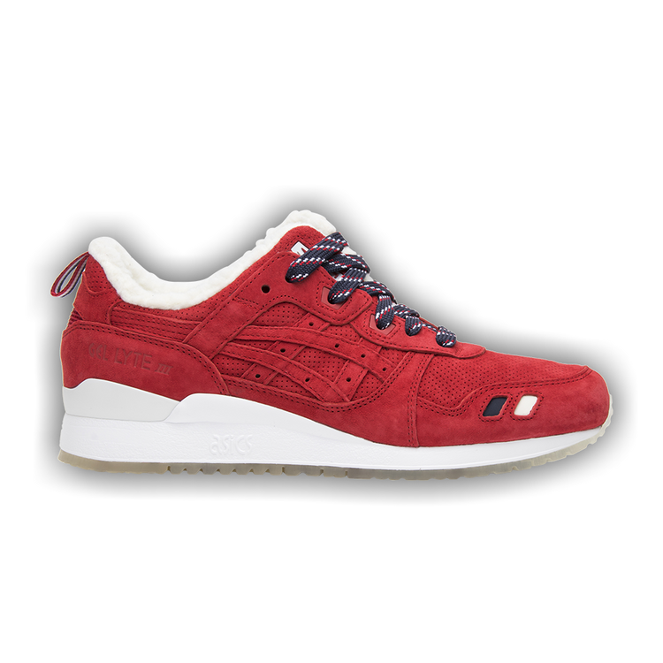 Buy Kith x Moncler x Asics Gel Lyte 3 'Red' - HK730 2323 | GOAT