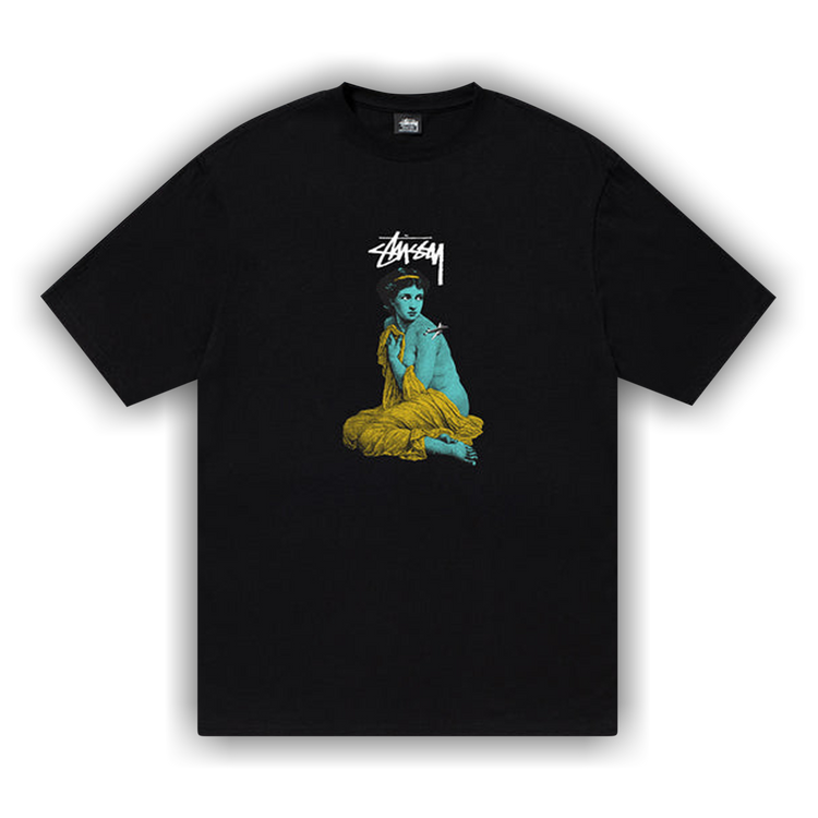 Buy Stussy Lady Rome Tee 'Black' - 1904923 BLAC | GOAT CA