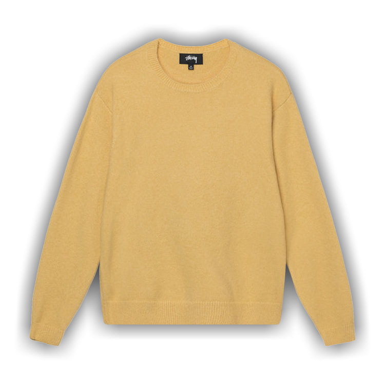 Buy Stussy Gothic Sweater 'Gold' - 117157 GOLD | GOAT