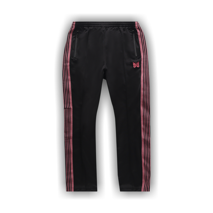 Needles ナロー Narrow Track Pant - C/Pe Velour(XS BLACK): Needles: WOMENS