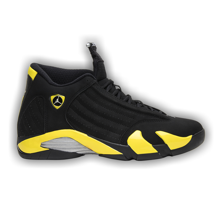 Jordan 14 black new arrivals and yellow