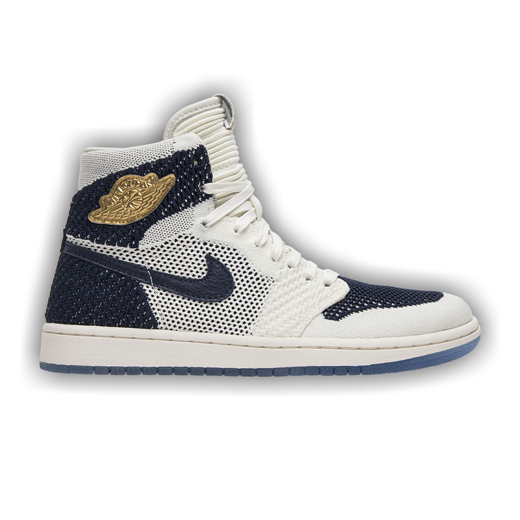 Jeter flyknit jordan 1 store