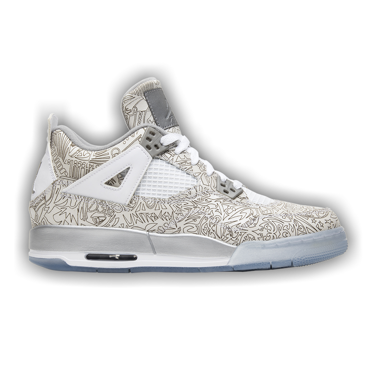 Buy Air Jordan 4 Retro BG 30th Anniversary Laser 705334 105 GOAT CA