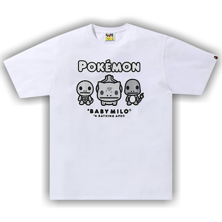 BAPE KIDS ポケモン Tシャツ 110cm ホワイト s-l400.jpg