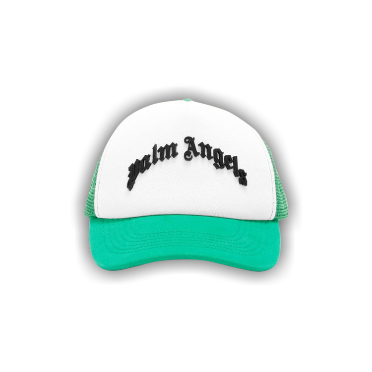 PALM ANGELS コットン ハット Palm Angels Black Cotton Cap - Black - Men