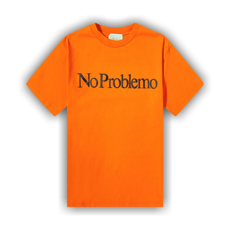 Buy Aries No Problemo T-Shirt 'Orange' - SSAR60002 ORAN | GOAT