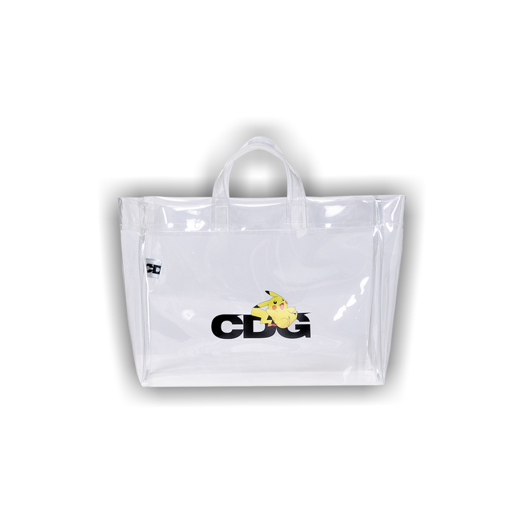 Buy CDG x Pok mon Polyurethane Bag Clear 7081525837872 CLEA GOAT