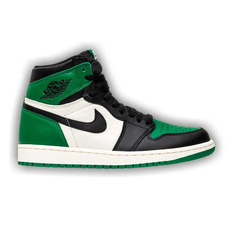 green white black jordan ones