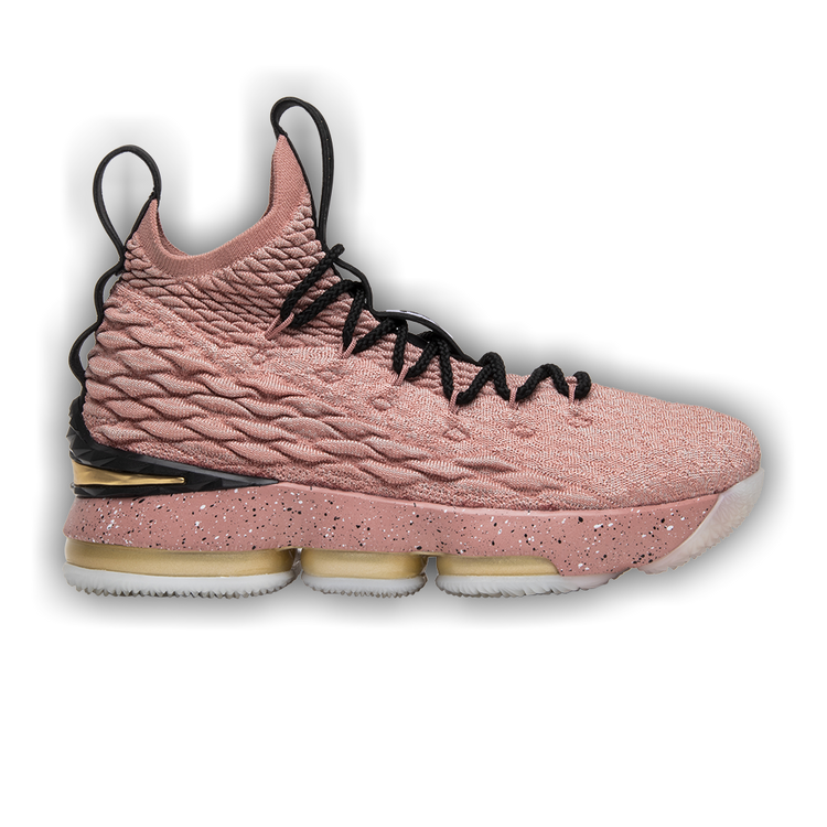 lebron 15 pink rose