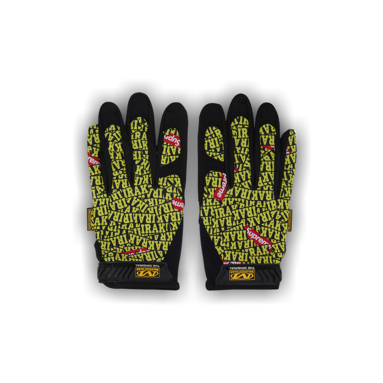 Buy Supreme x Mechanix x IRAK Work Gloves 'Yellow' - FW22A9