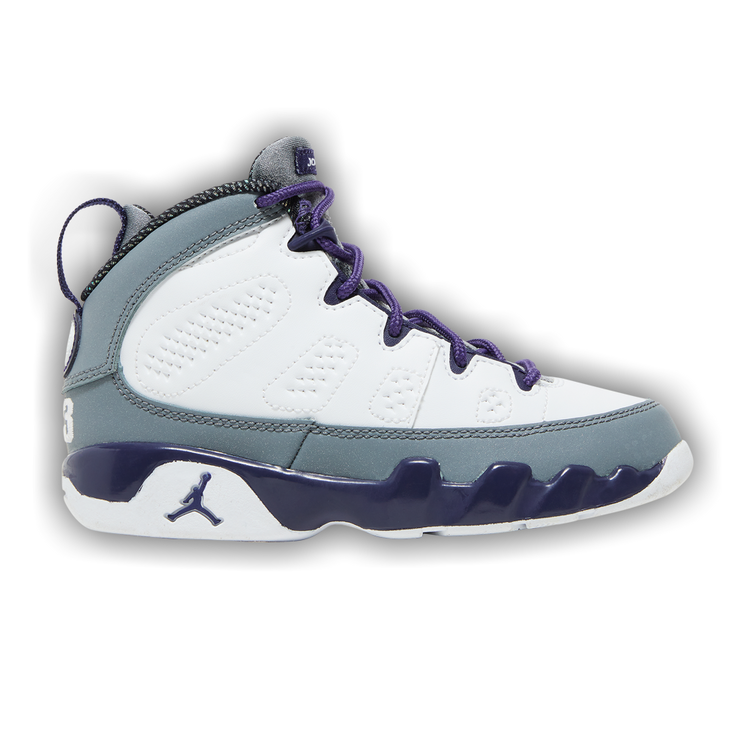 purple air jordan 9