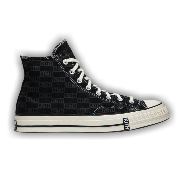 Buy Kith x Chuck 70 High Black Monogram 165521C GOAT CA