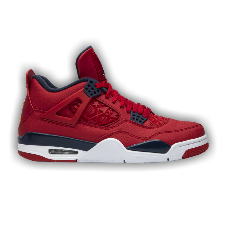 Jordan 4 retro fiba gym red best sale