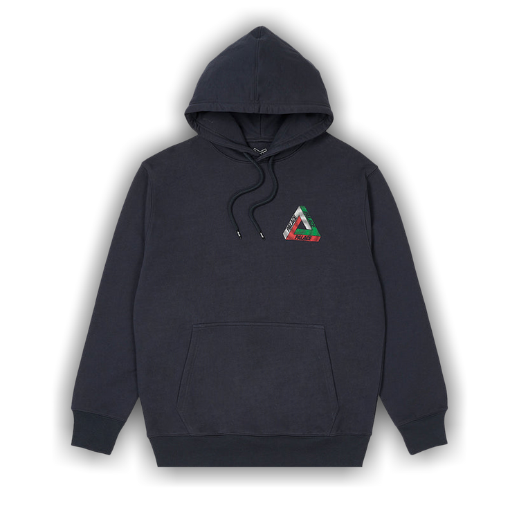 Buy Palace Swirl Tri Ferg Hood Navy P23HD110 GOAT