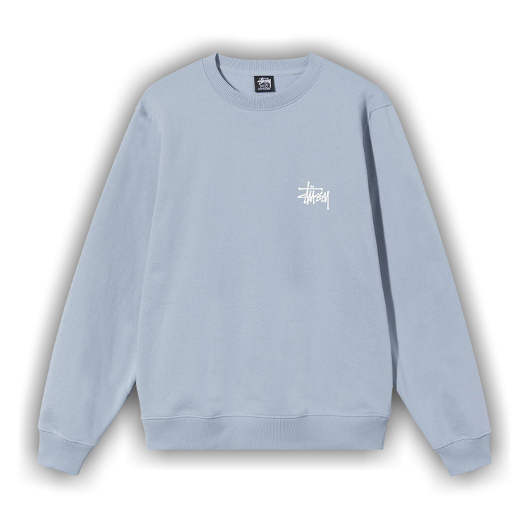 Buy Stussy Basic Crew Steel 1914762M STEE GOAT CA