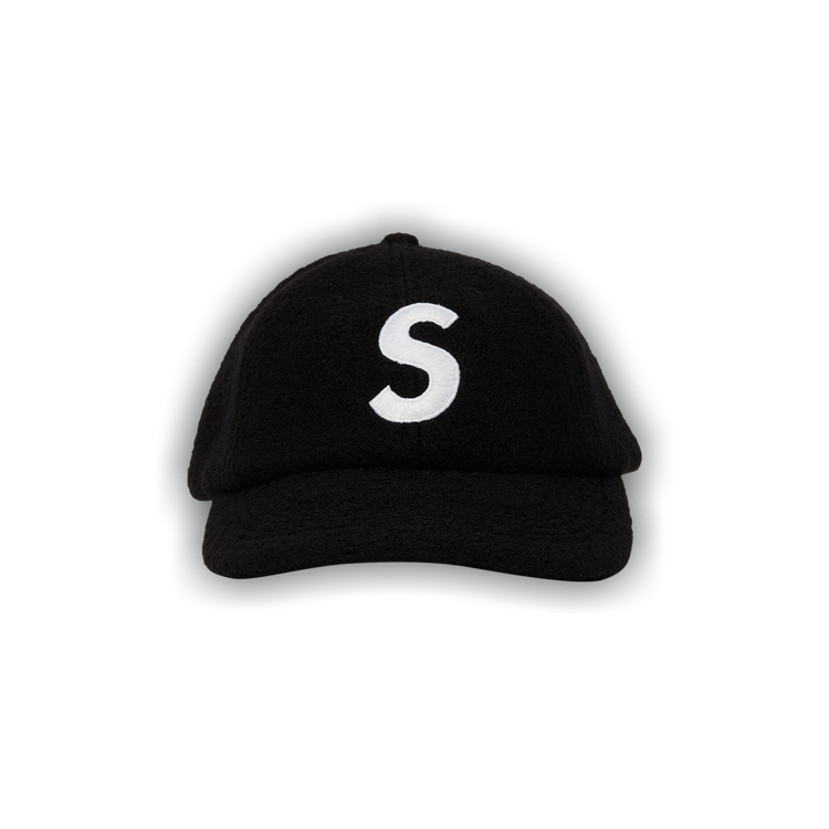 Buy Supreme Boiled Wool S Logo 6-Panel 'Black' - FW22H19 BLACK 