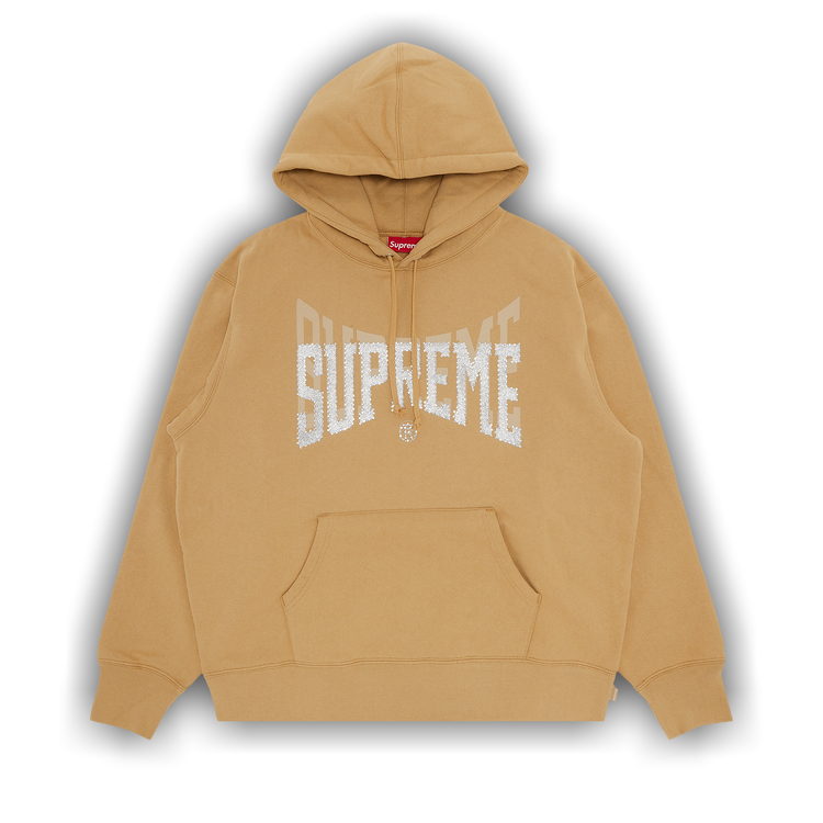 Buy Supreme Rhinestone Shadow Hooded Sweatshirt 