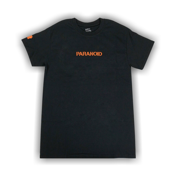 Buy Anti Social Social Club x Undefeated Paranoid Logo T-Shirt