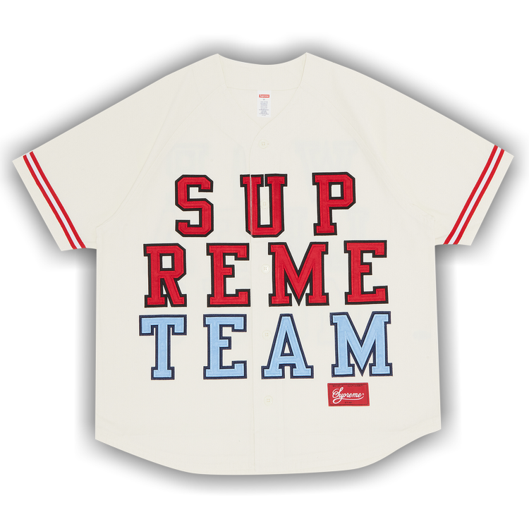 Supreme 2022 Denim Baseball Jersey Shirt - Black Casual Shirts, Clothing -  WSPME61020
