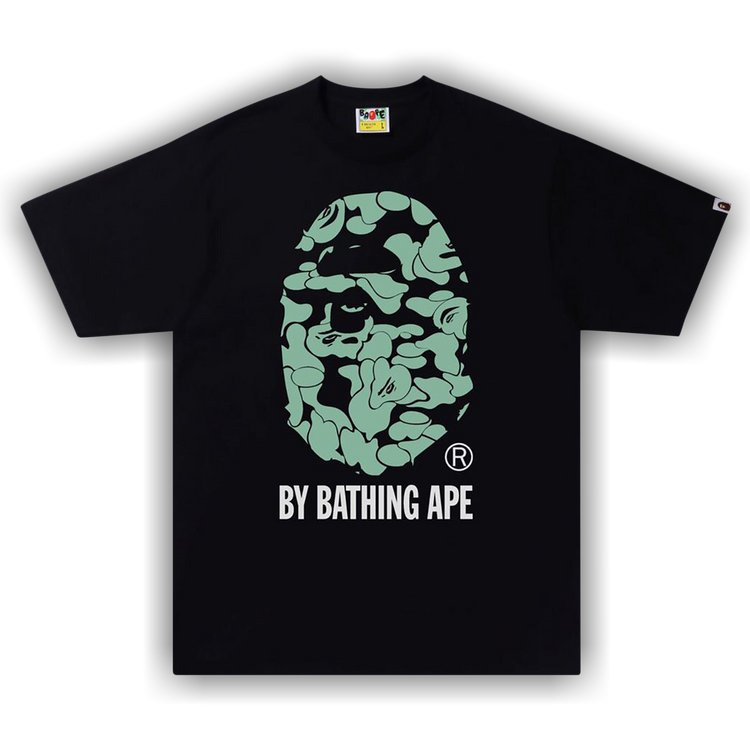 Buy BAPE Text Code Camo By Bathing Ape Tee Black 1I30 110 040