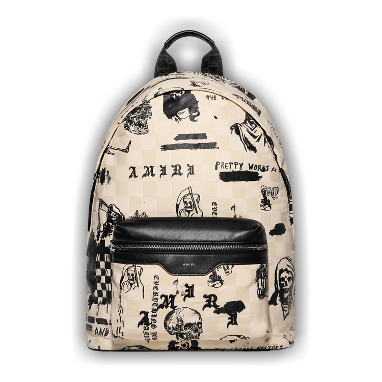 Buy Amiri x Wes Lang Sketch Print Backpack 'Alabaster