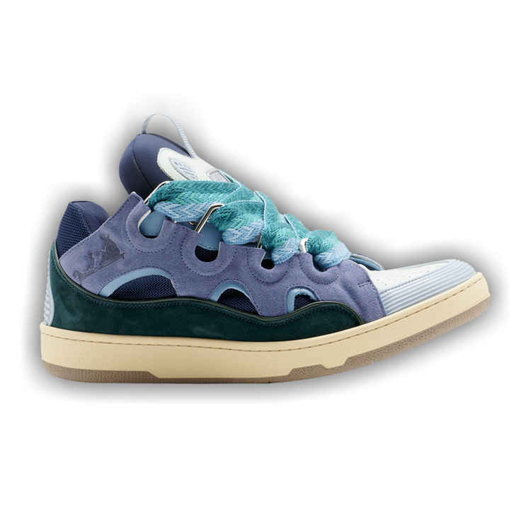 Buy Lanvin Wmns Curb Sneakers 'Blue Purple Green' - FW