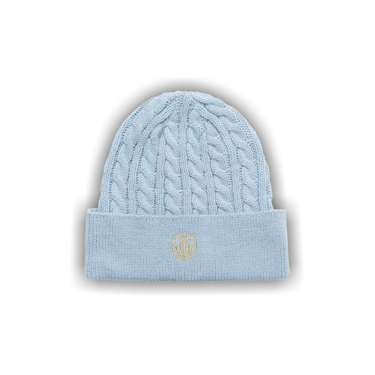 Buy GOLF WANG Cable Knit Beanie 'Light Blue' - FW22H1031LT