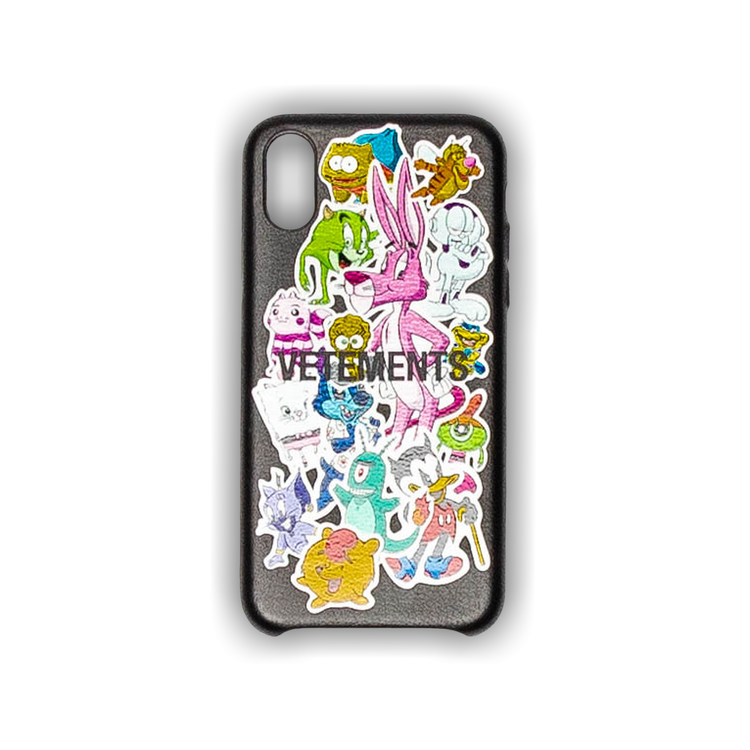 Buy Vetements Monsters Stickers iPhone XS Max Case 'Black