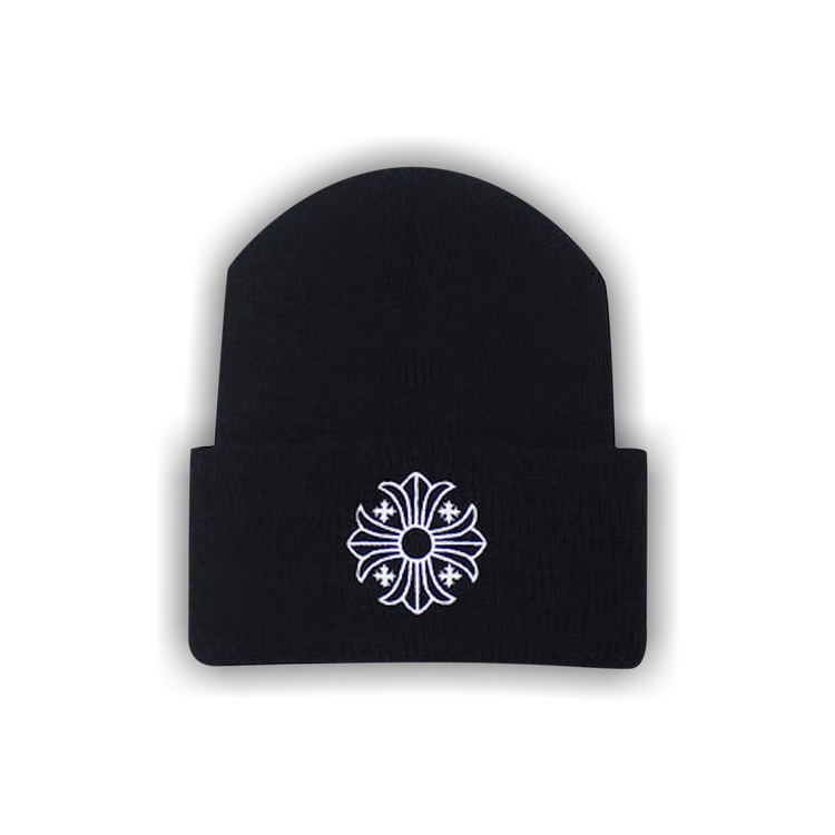 Buy Chrome Hearts Plus Cross Beanie 'Black' - 1383 100000702PCB