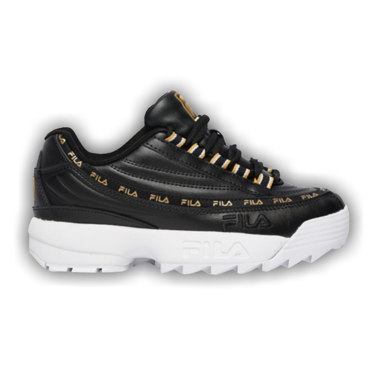 Size 7.0 Dragster 97 x Disruptor 2 Kids Black Metallic Gold