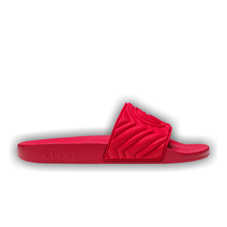 Buy Gucci Logo Slide Red 601041 JD600 6639 GOAT